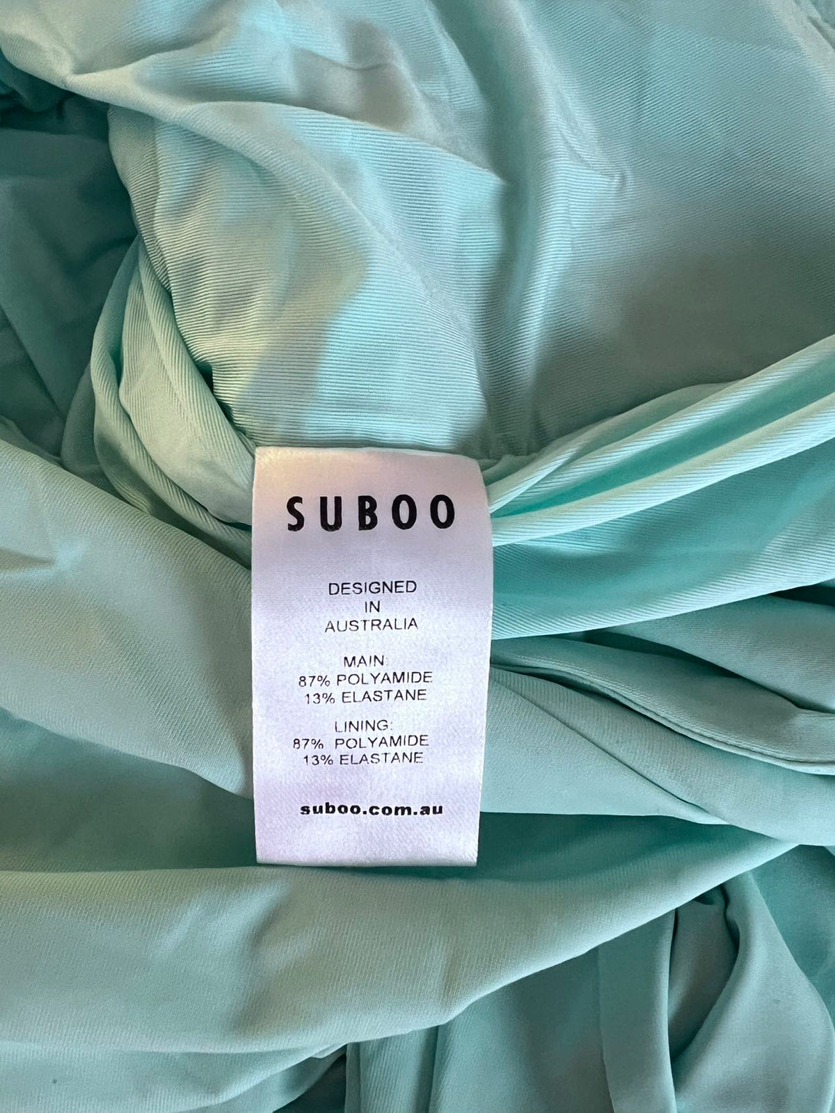 SUBOO / EMILY DRAPED RUCHED MAXI DRESS