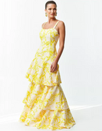 MESTIZA NEW YORK – TIERED MAXI DRESS