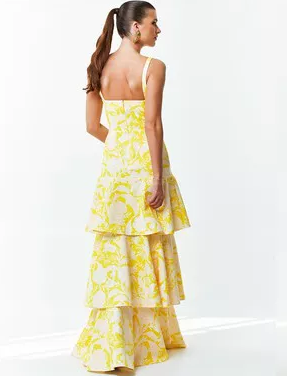 MESTIZA NEW YORK – TIERED MAXI DRESS