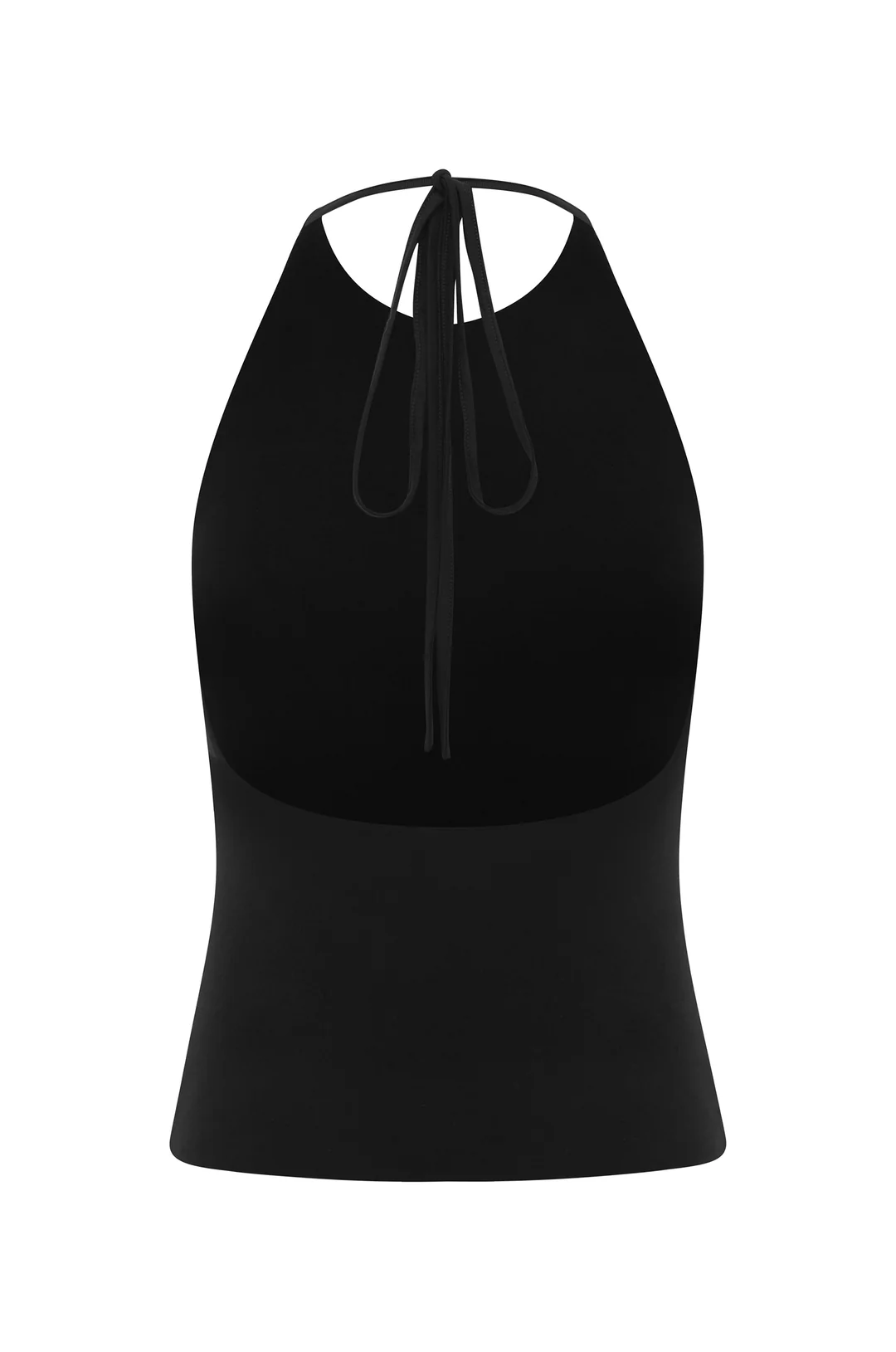WITH JÉAN / BLACK HALTER TOP