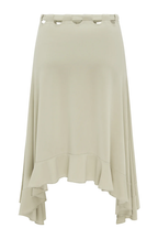 WITH JÉAN / RUFFLE MIDI SKIRT