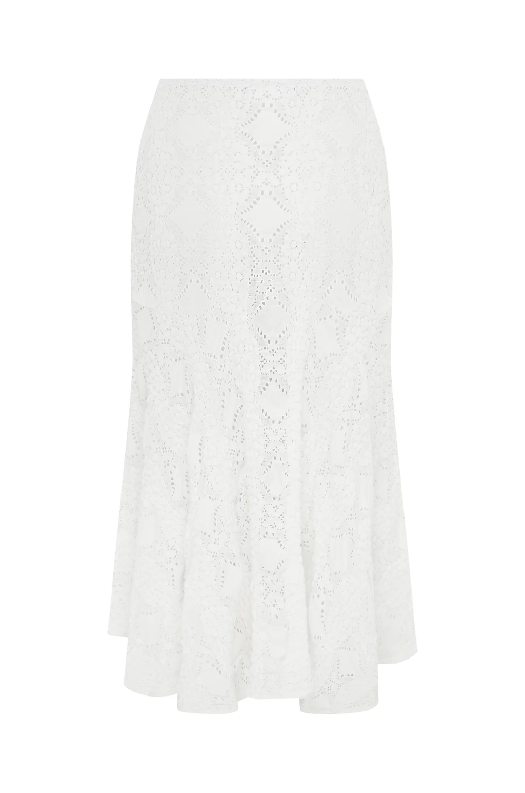 WITH JÉAN / EMBROIDERED MIDI SKIRT