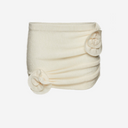 MAGDA BUTRYM / FLORAL APPLIQUÉ MINI SKIRT