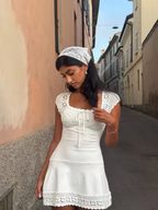 FRANKIES BIKINIS / LIBRA KNIT MINI DRESS