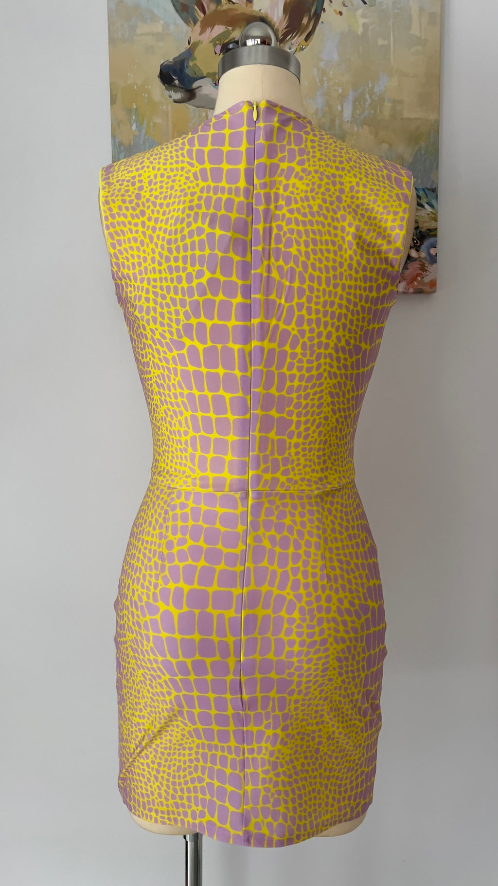 Alex Perry / Dallon Stretch-Jersey Mini Dress / Size 10