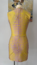 Alex Perry / Dallon Stretch-Jersey Mini Dress / Size 10