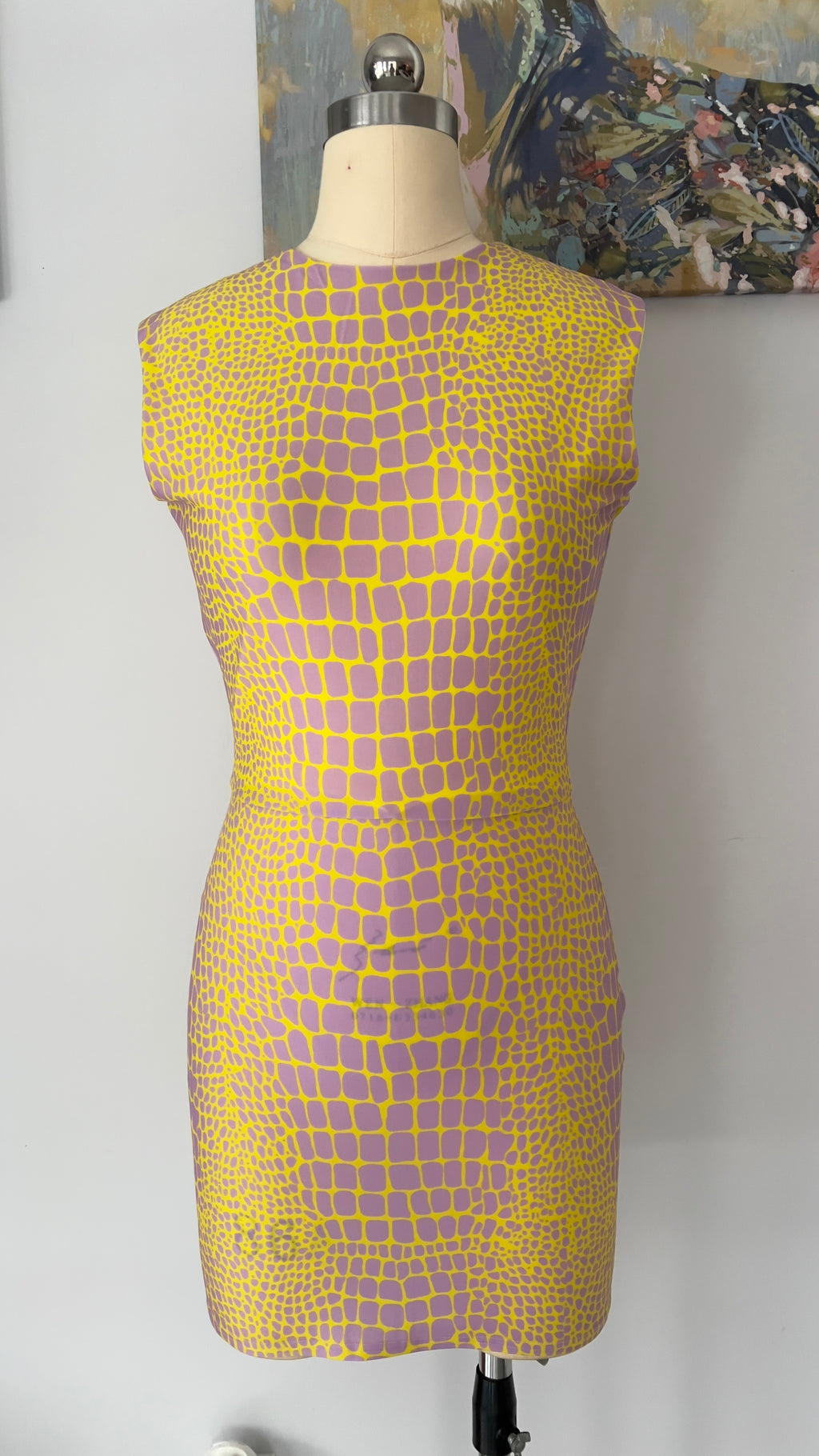 Alex Perry / Dallon Stretch-Jersey Mini Dress / Size 10