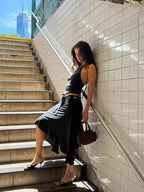 WITH JÉAN / RUFFLE MIDI SKIRT