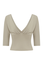 With Jean / LANA TOP / STONE